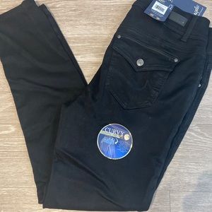 NWT Angels size 12 Black Skinny jeans